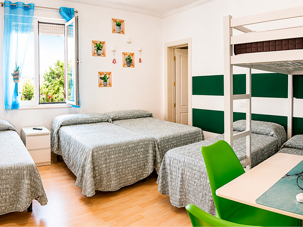 H2 – HABITACIÓN CUÁDRUPLE, PLANTA BAJA